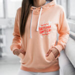 morelowa bluza na lato damska