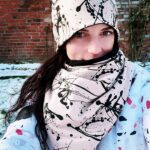 komlet czapka chusta wiosenna