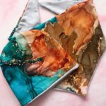 czapka wiosnenna dla dziewczynki z chustą