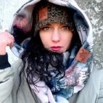 komin z kapturem z nadrukiem las hydrofobowy