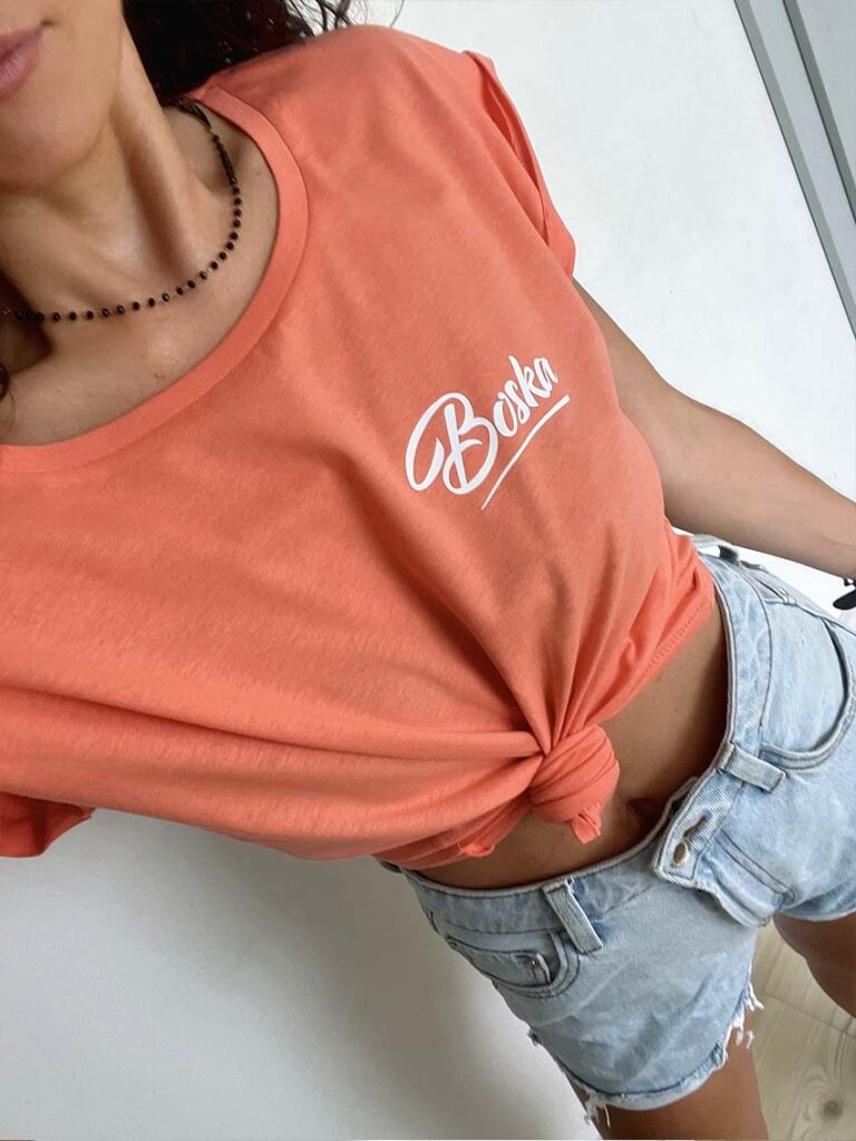 damska koszulka boska na lato