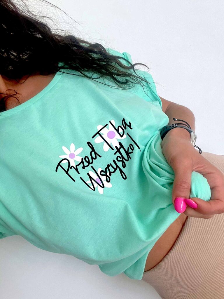 koszulka na wakacje przed toba wszystko