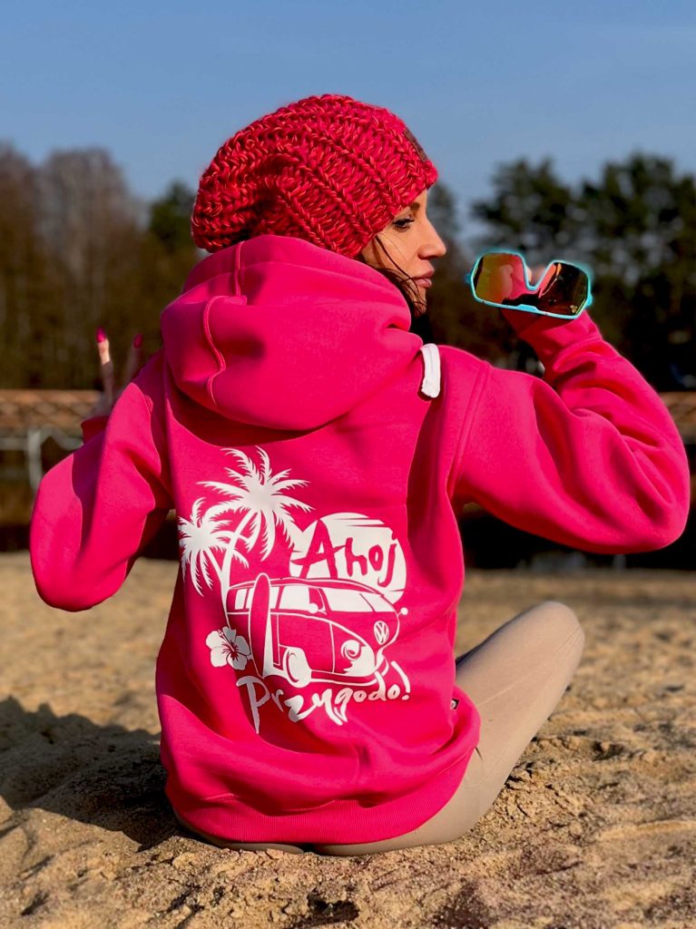 bluza na wakacje damska ahoj przygodo