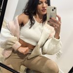 Sweter damski kardigan beżowy