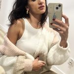 Sweter damski kardigan beżowy