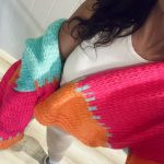 kardigan damski kolorowy sweterek damski