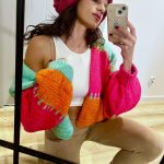 kardigan damski kolorowy sweterek damski