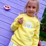 bluza dla dziewczynki slonce
