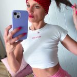 koszulka damska crop top na siłownie gym lover