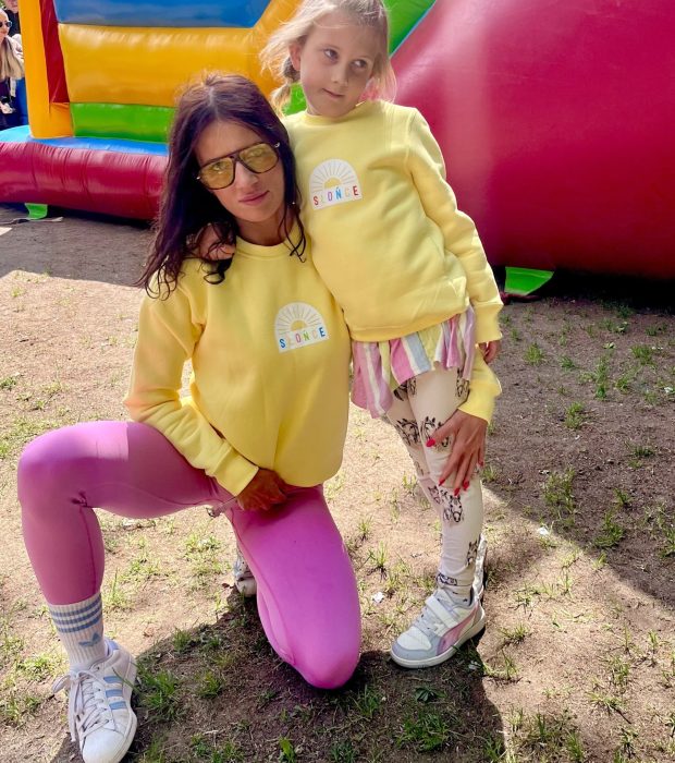 bluza dla dziewczynki slonce